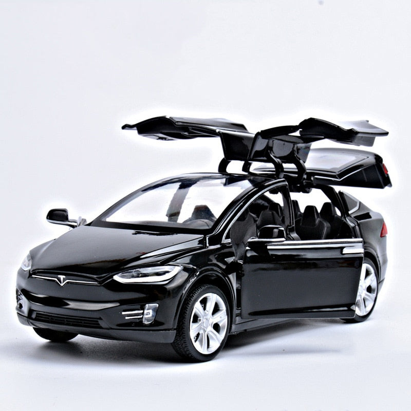 1:32 Tesla Model X Toy Car - Alloy Car Model Diecasts
