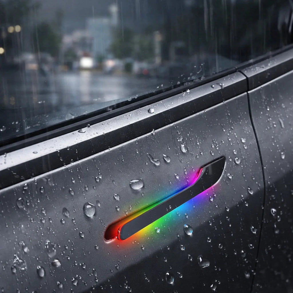 RGB Automatic Door Handles for Tesla Model 3 Highland & Model Y Juniper with Smart App Control