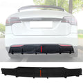 Tesla Model X (2021-2025) Refresh Rear Diffuser with LED Brake Light