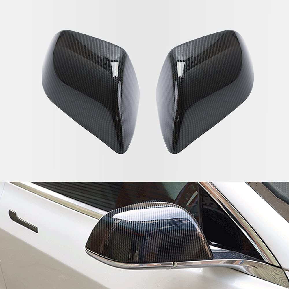 Side Mirror Replacement Covers for Tesla Model 3 (2017-2024)