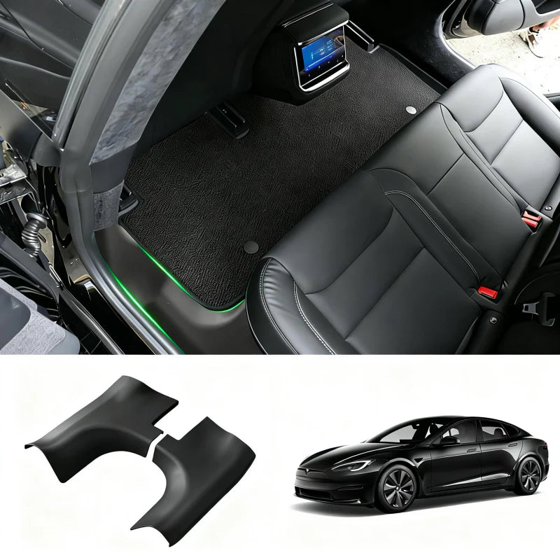 TPE Model S Door Sill Cover Rear Door Interior Protection