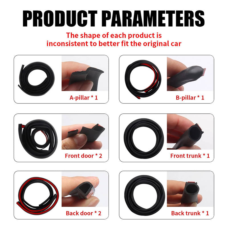 Tesla Model 3/Y Wind Noise Reduction Kit Gen 2