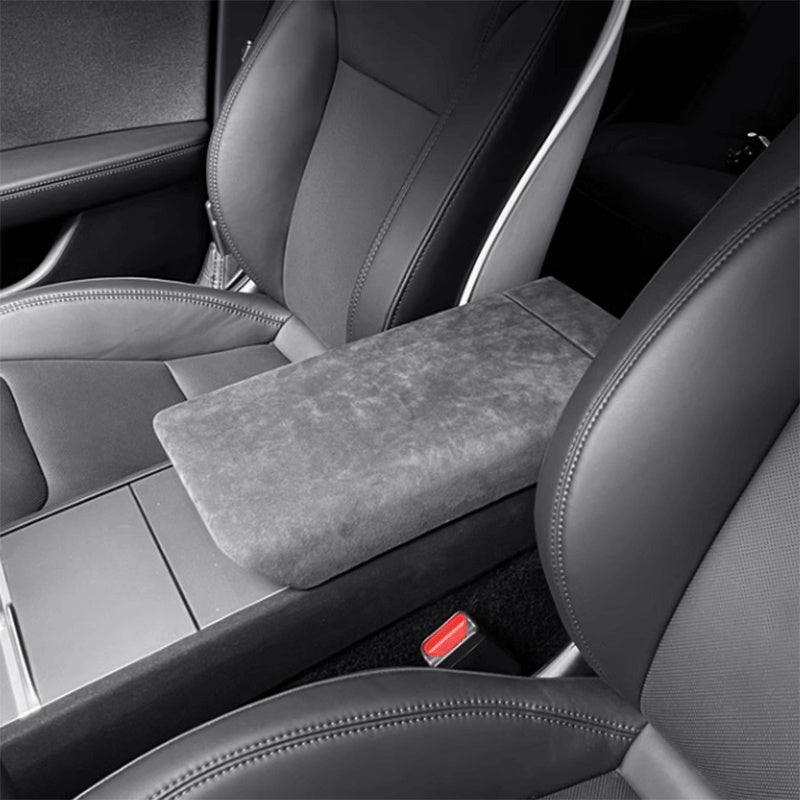 Alcantara Armrest Cover for Tesla Model 3 Highland/Model Y Juniper