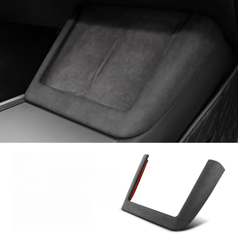 Alcantara  Wireless Charging Frame Cover for Tesla Model 3 Highland/Y Juniper