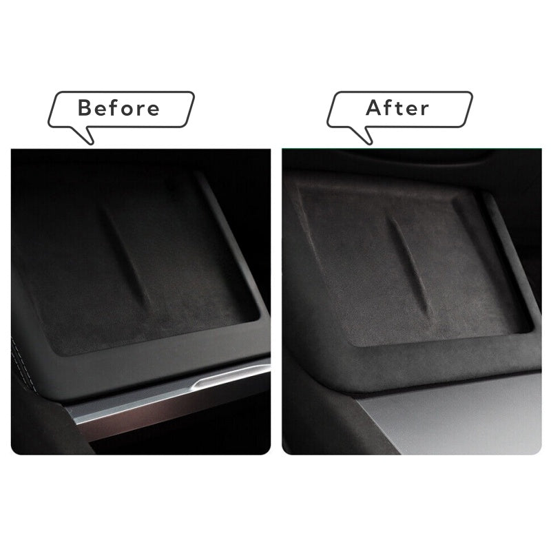 Alcantara  Wireless Charging Frame Cover for Tesla Model 3 Highland/Y Juniper
