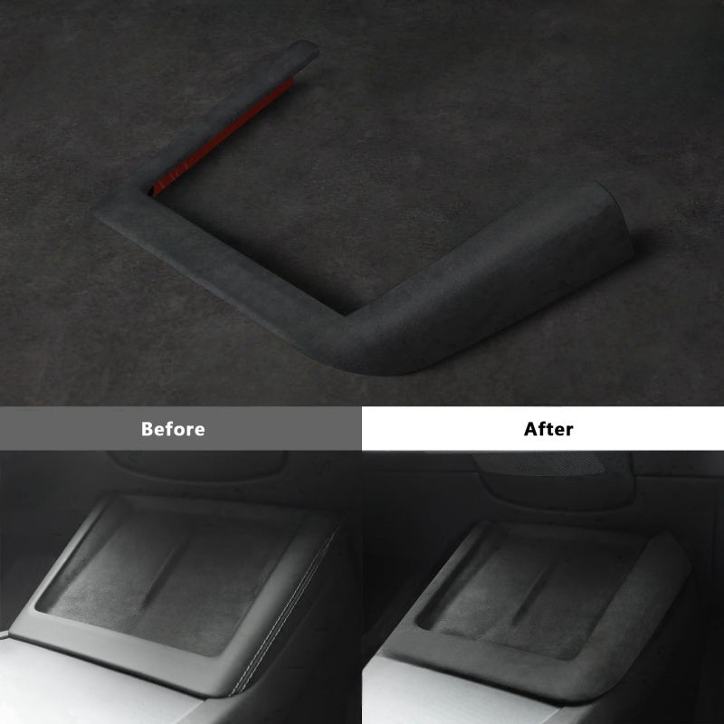 Alcantara  Wireless Charging Frame Cover for Tesla Model 3 Highland/Y Juniper