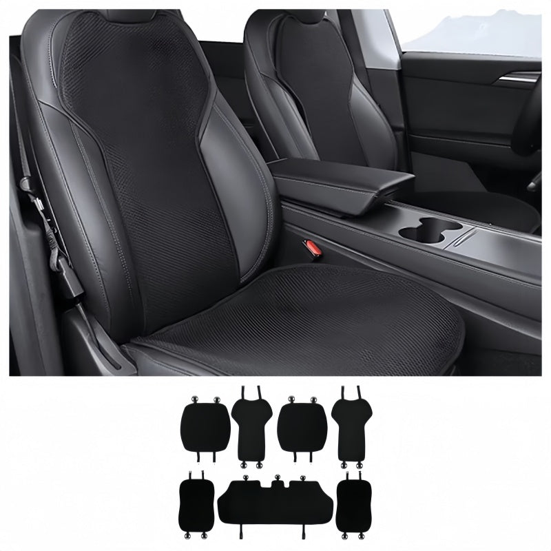 Breathable Ice Silk Seat Cushion for Tesla Model 3（7PCS）