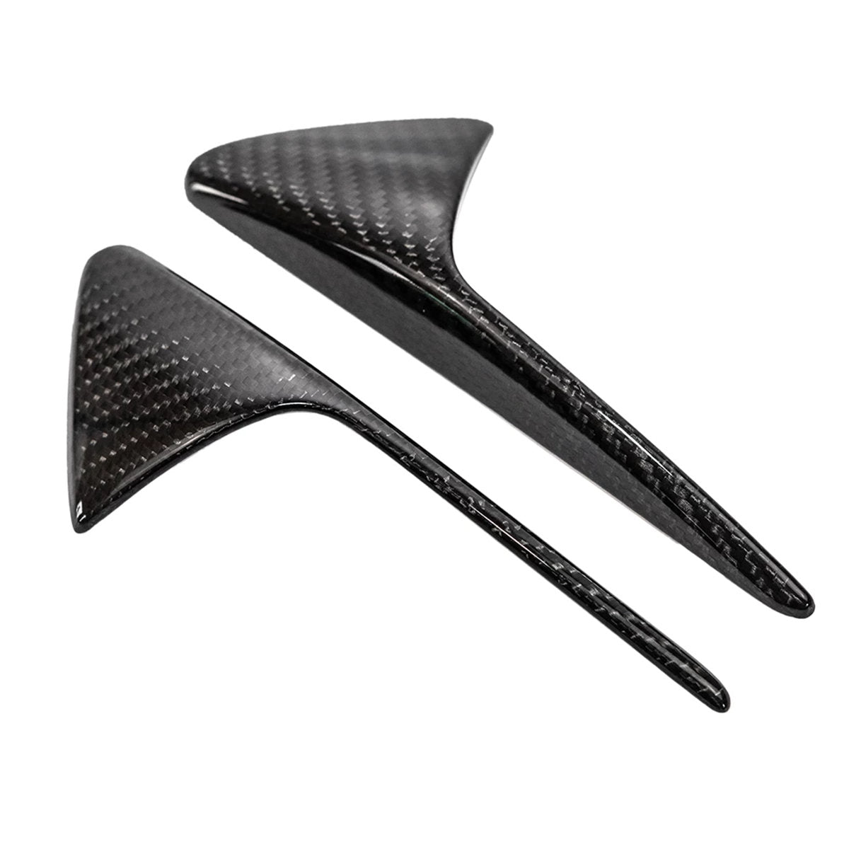 Real Carbon Fiber Side Camera Cover for Tesla Model 3 Highland/Y Juniper