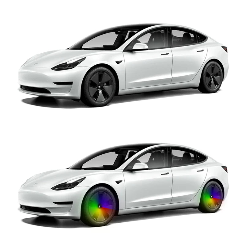 19" Floating Cap for Tesla Model 3 (4pcs)