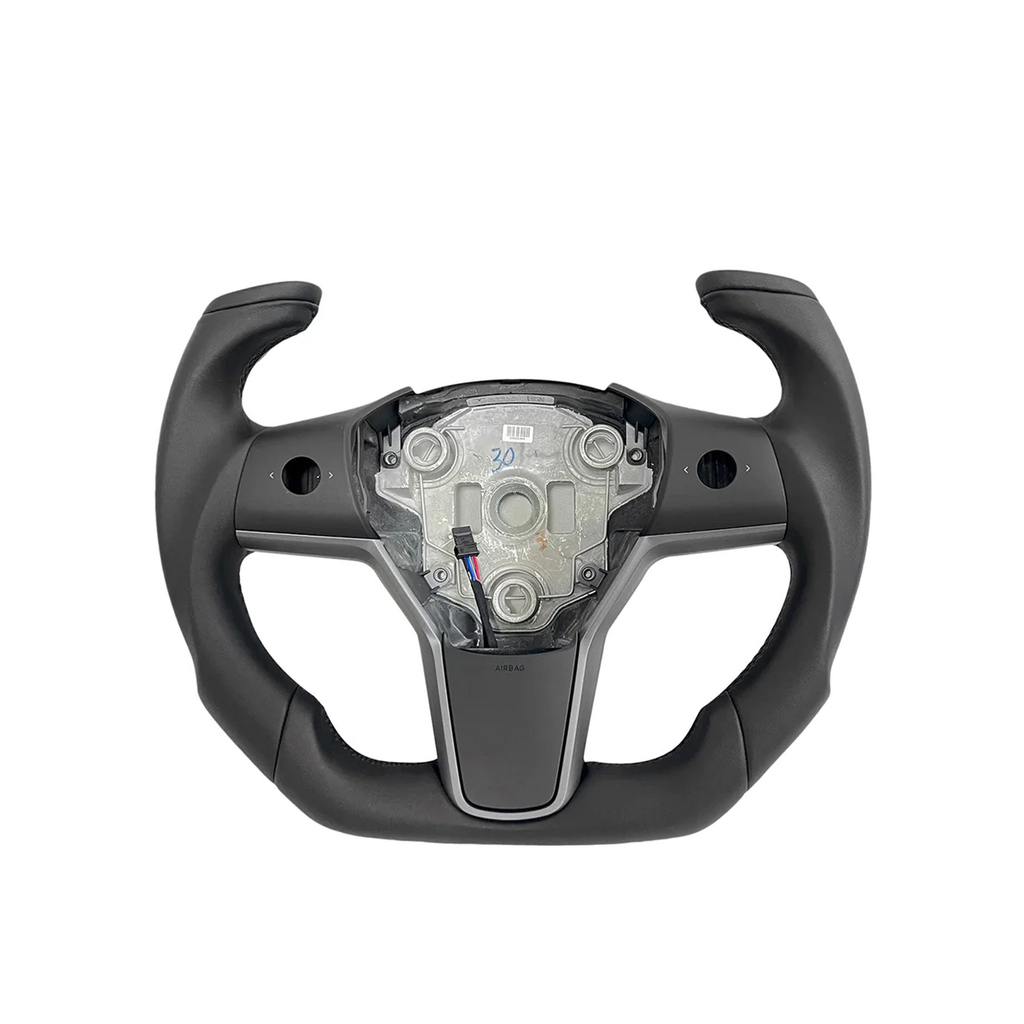 Model 3/Y Full Leather Yoke Steering wheel