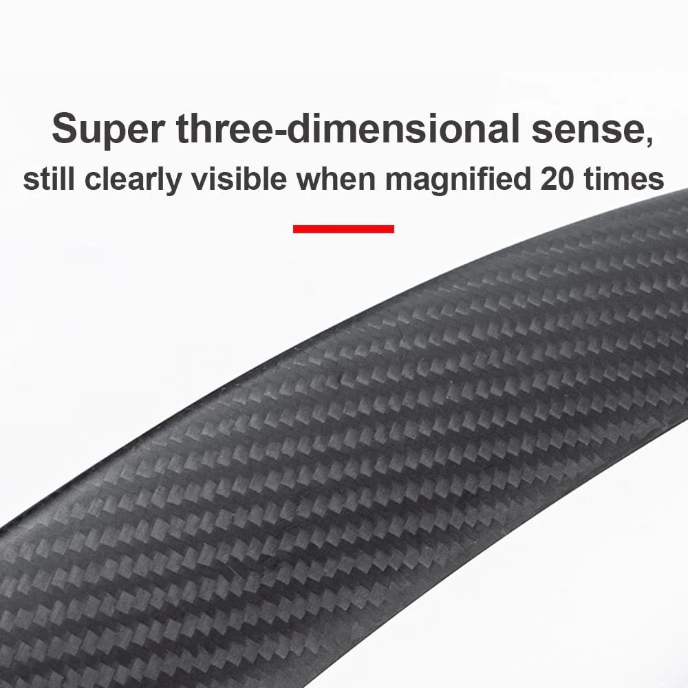 Tesla Model S Real Carbon Fiber Trunk Spoiler （2021-2023）