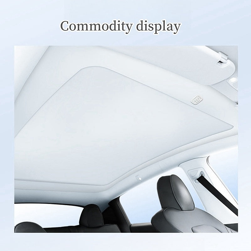 Model Y Integrated Electric Retractable Glass Roof Sunshade