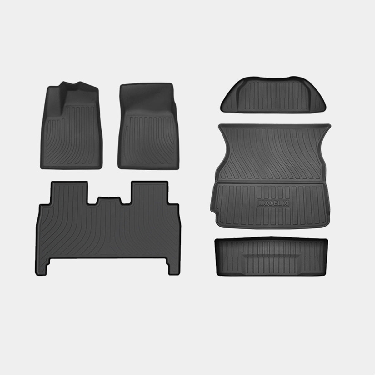 5 Seater Tesla Model X Floor Mats (2021-2024)