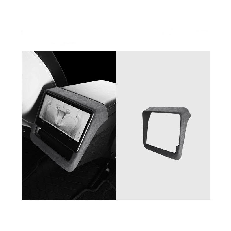 Tesla Model 3/Y Juniper Highland Alcantara Rear Display Frame Cover