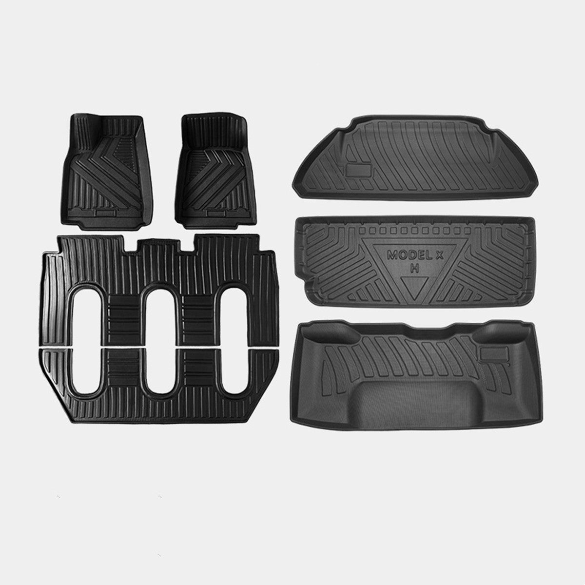 Tesla Model X Floor Mats 7 Seater (2016-2017.8.22)