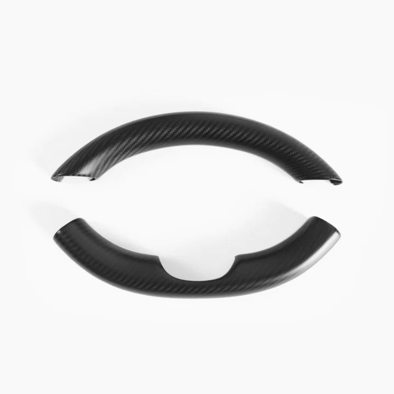 Real Carbon Fiber Steering Wheel Cover for Tesla Model 3/Y