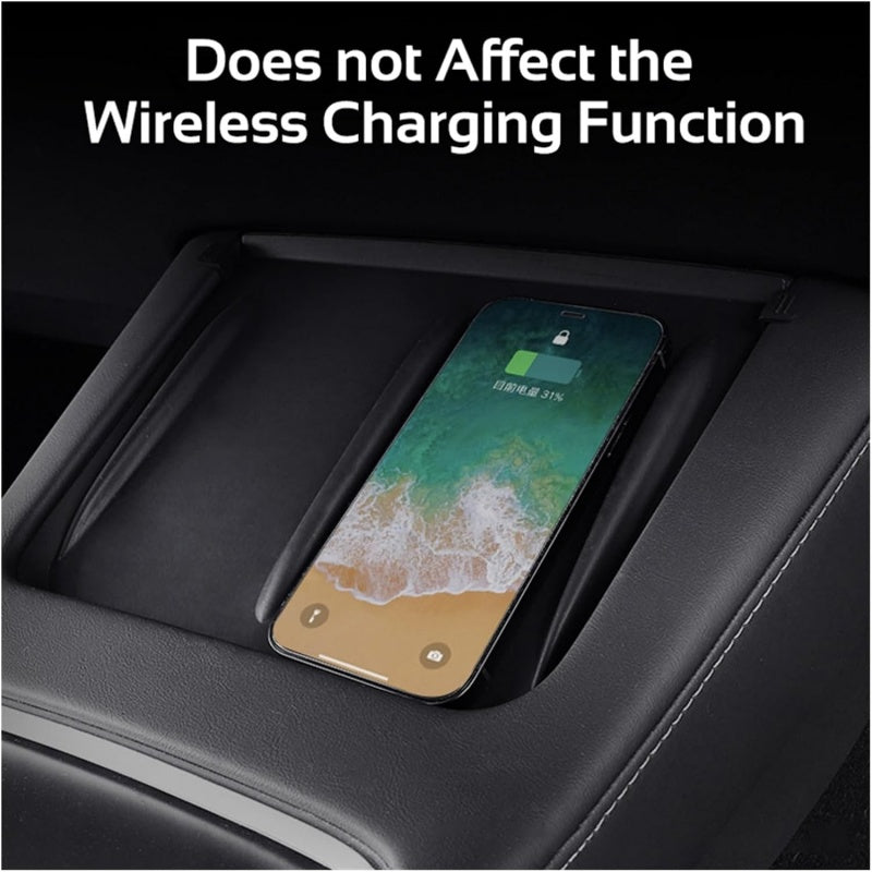 Tesla Model 3/Y Central Control Wireless Charging Silicone Anti-Slip Pad