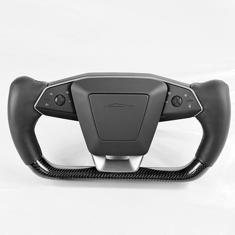 Tesla Cybertruck Heated Yoke Steering Wheel