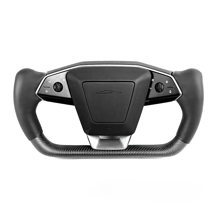 Tesla Cybertruck Heated Yoke Steering Wheel