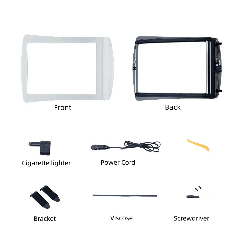 Model Y Integrated Electric Retractable Glass Roof Sunshade