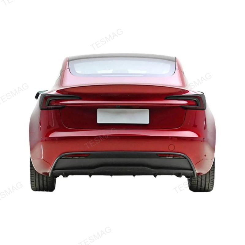 Tesla Model 3 Highland Black TPU Headlight & Tail Light Protection Film