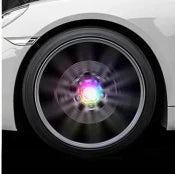 Tesla Model Y LED Floating Center Caps (4pcs)