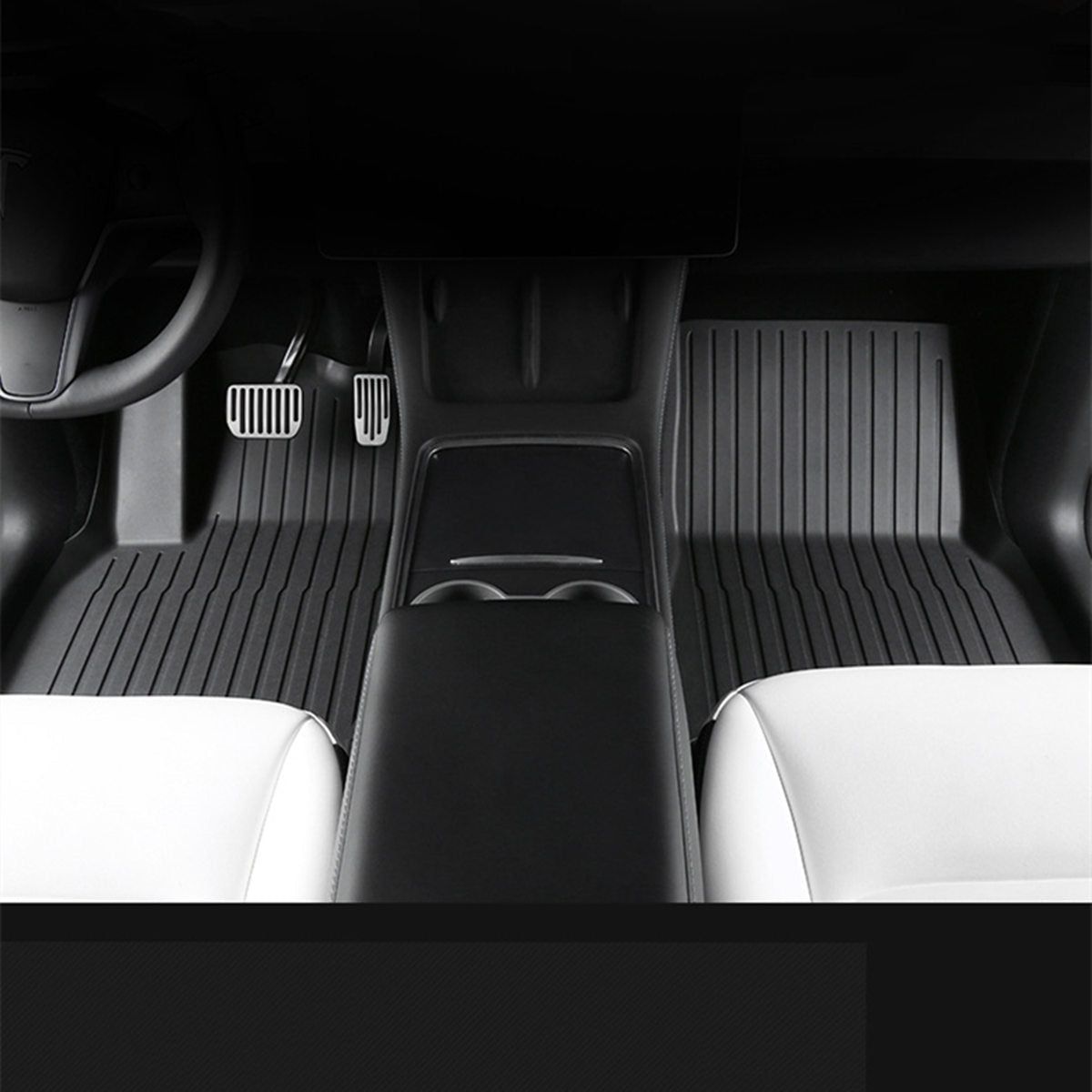 TPE Foot Mats for Tesla Model 3