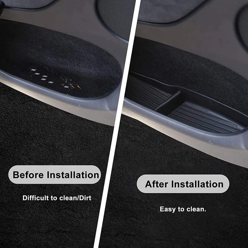 Car Under Door Storage Box for Tesla Model 3 (4 pcs)
