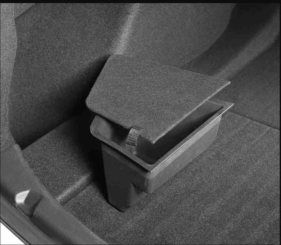 Tesla Model Y Cargo Compartment Bucket Trunk Storage Bins (2020-2023)