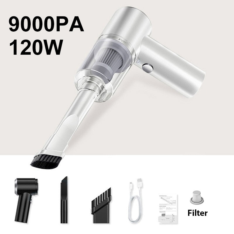 120W 9000pa Handheld Portable Vacuum Cleaner