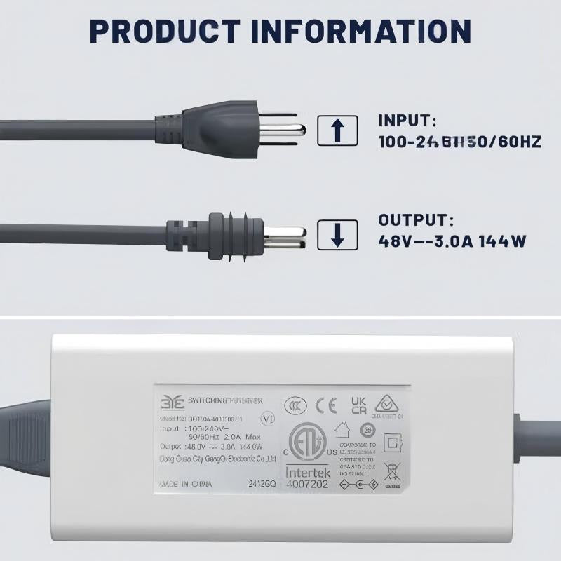 Replacement Power Supply Adapter for Starlink Gen 3 & Mini