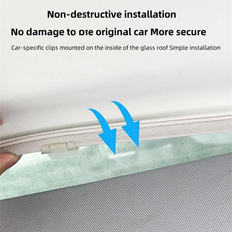 Tesla Cybertruck Visor for the Sunroof