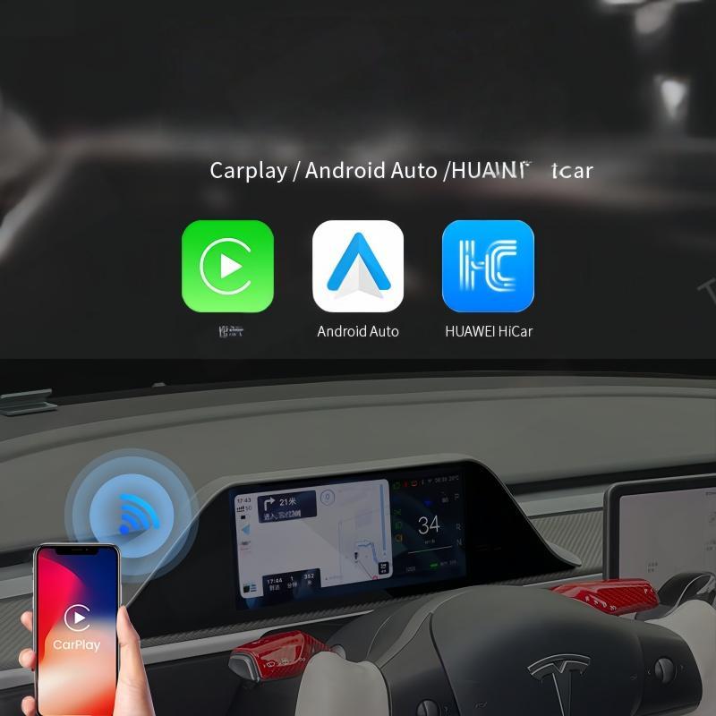 8.9-inch one-piece instrument screen with ambient lighting for the Tesla Model 3 Highland/Model Y Juniper