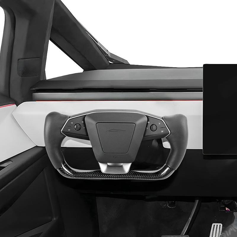 Tesla Cybertruck Heated Yoke Steering Wheel