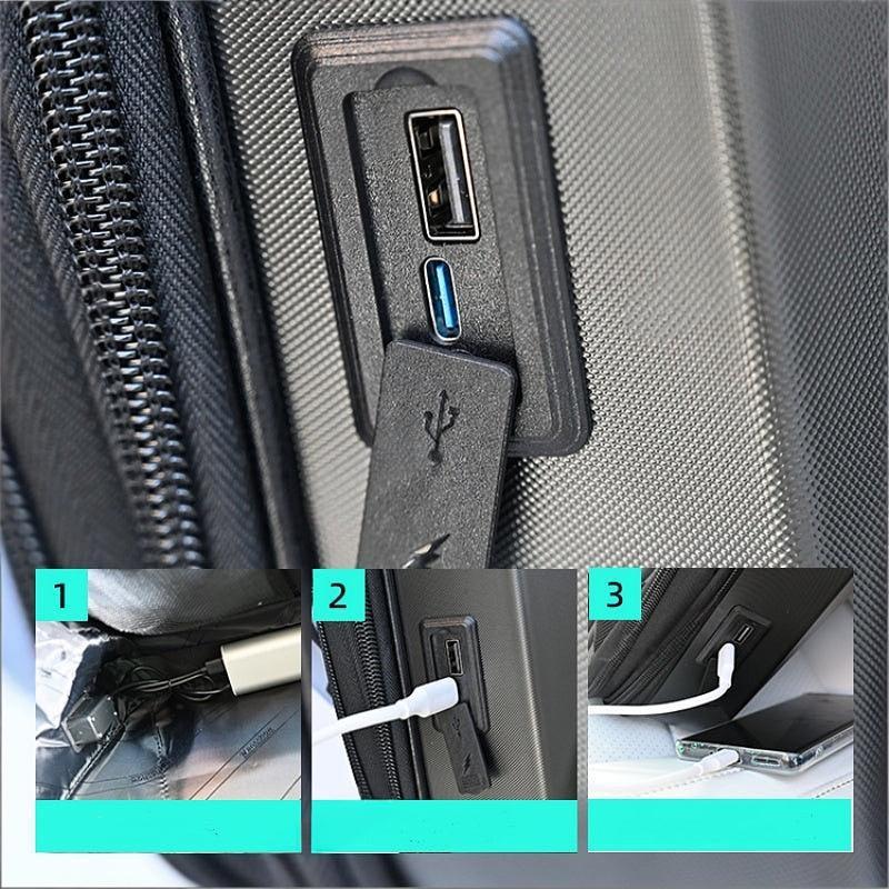 Tesla Cybertruck Style Versatile Portable Bagpacks
