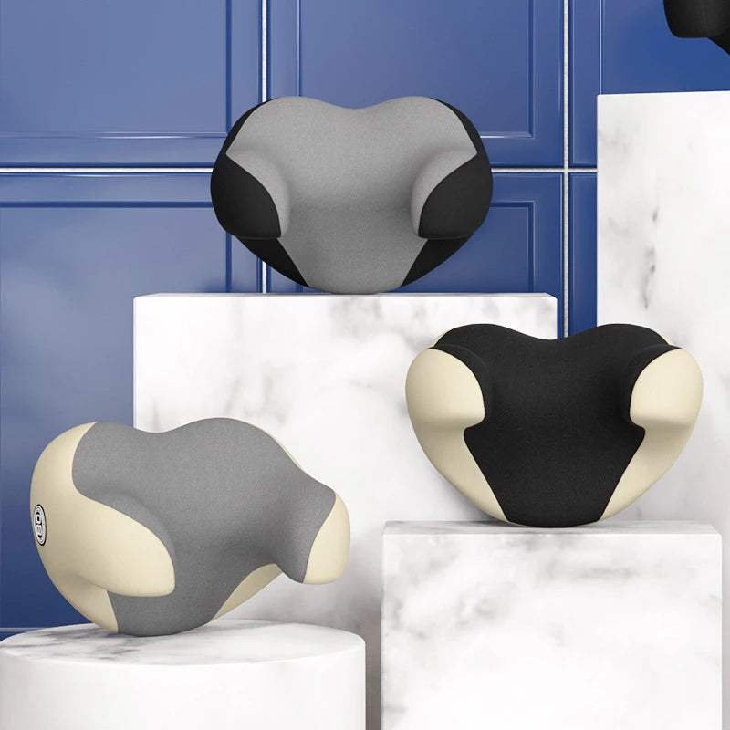 2pcs Tesla U-Shaped Memory Foam Headrest