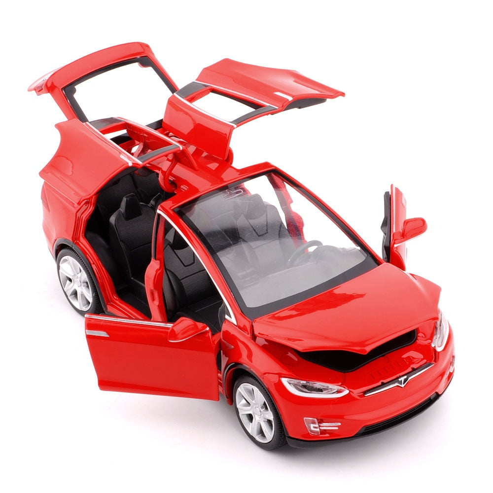 1:32 Tesla Model X Toy Car - Alloy Car Model Diecasts