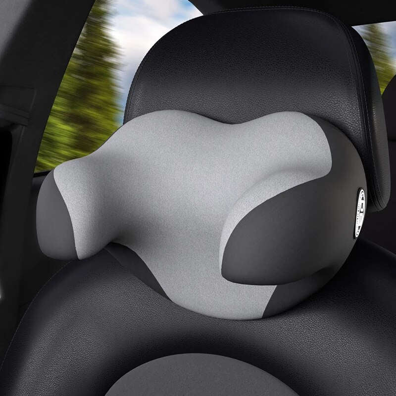 2pcs Tesla U-Shaped Memory Foam Headrest