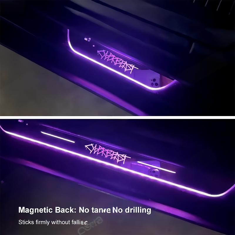 Tesla Cybertruck Illuminated Door Sill