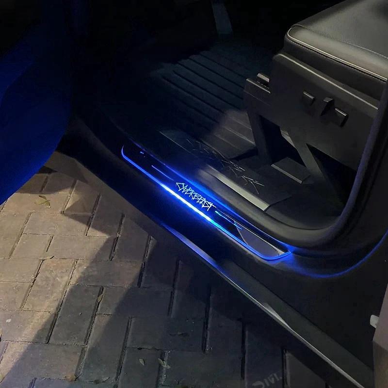 Tesla Cybertruck Illuminated Door Sill