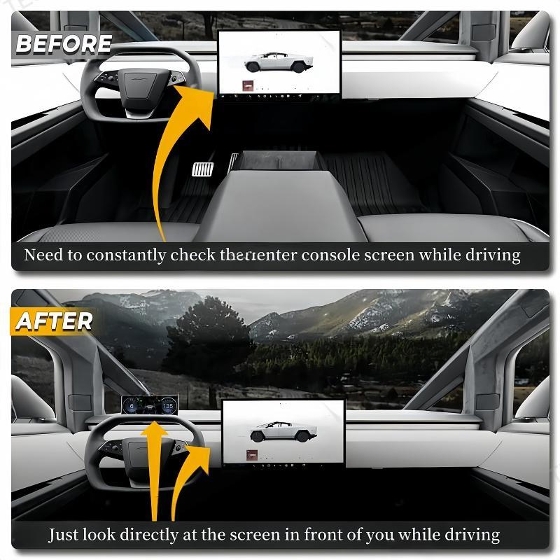Tesla Cybertruck 9-inch Instrument Cluster Display