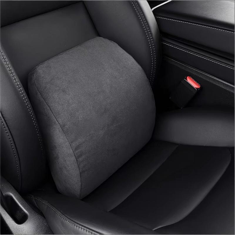 Suede Cushion and Neck Pillow for Tesla Model 3/Y/S/X