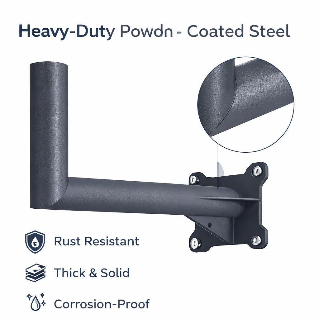 Starlink Gen3 Wall Mount Bracket – Heavy-Duty Outdoor L-Arm Satellite Mount