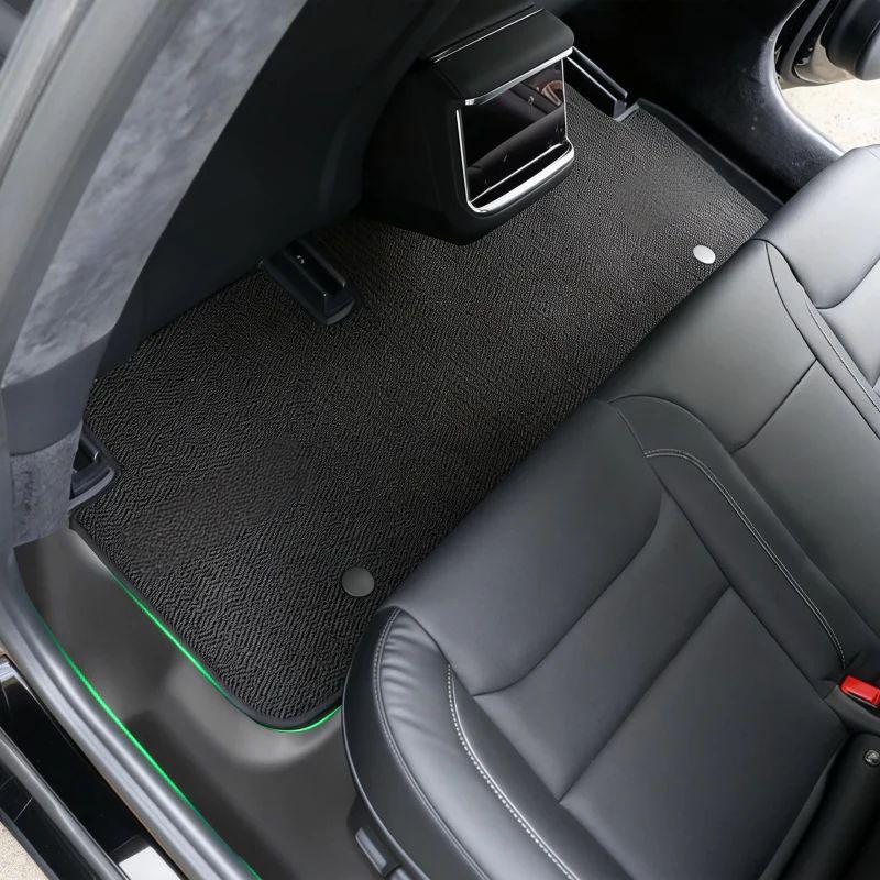 TPE Model S Door Sill Cover Rear Door Interior Protection