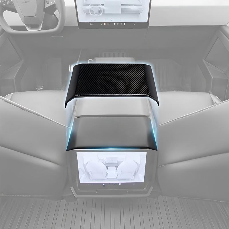 Carbon Fiber Rear Display Cover for Tesla Cybertruck 2024+