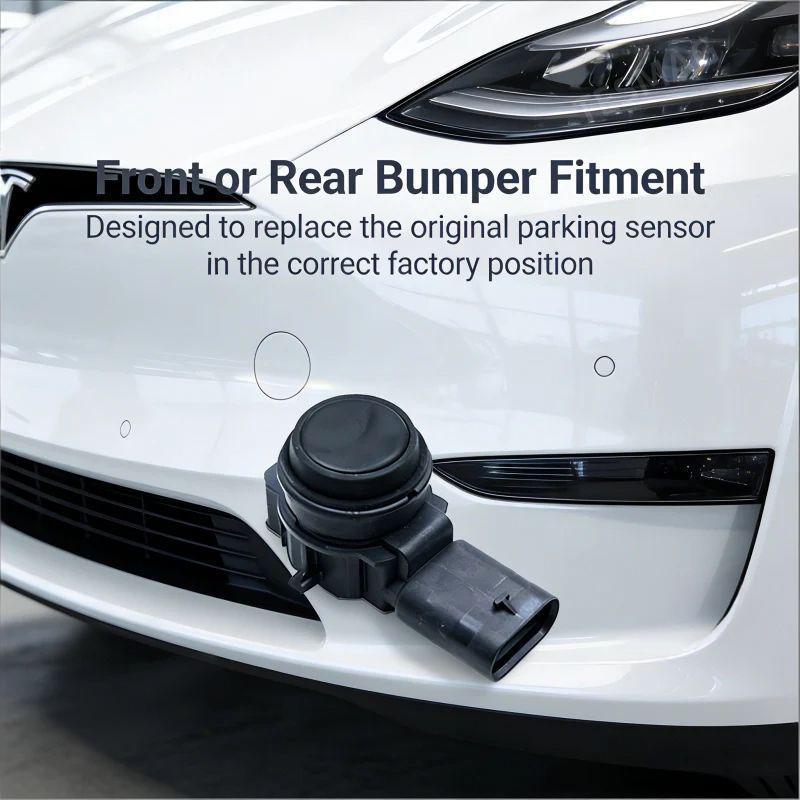 Parking Sensor Front & Rear Park Assist for Tesla Model S/X (1063119‑00‑A)