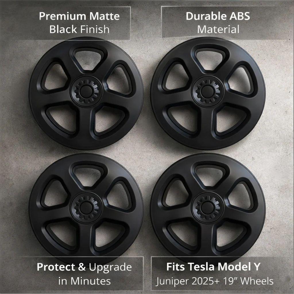 19" Wheel Covers Hubcaps for Tesla Model Y Juniper 2025+