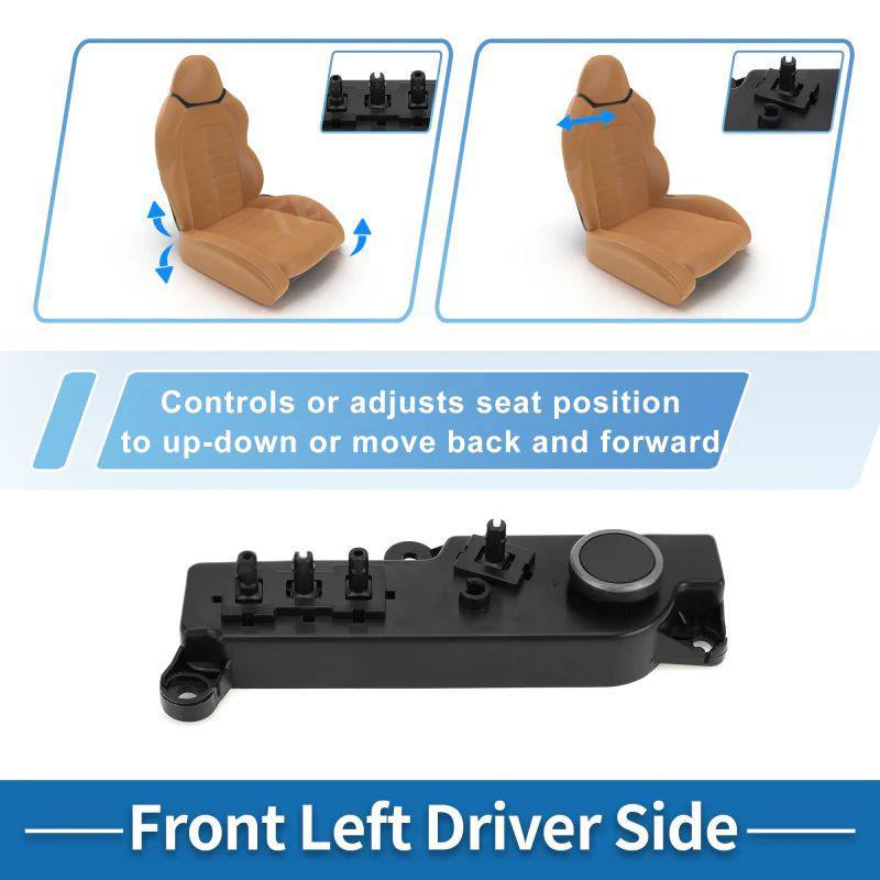 Power Seat Switch Front Seat Recliner Replacement for Tesla Model 3/ Y（1551854-01-A,1551855-01-A）