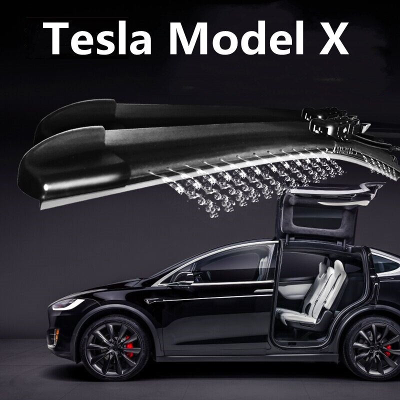 Wiper Blades for Tesla Model X Nozzle (Set of 2)