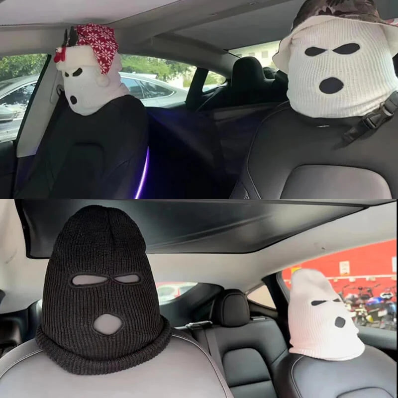 Personalized Headrest Cover Funny Hat for Tesla Model S/3/X/Y